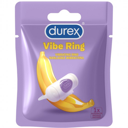 Wibrujący pierścień erekcyjny Durex Play Vibrations