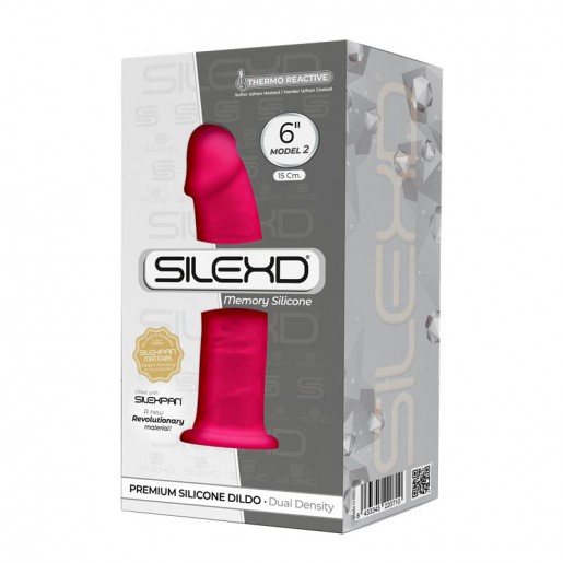 Realistyczne różowe dildo z przyssawką Silexd 15cm