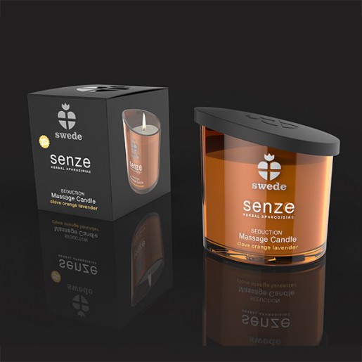 Zapachowa świeca do masażu goździk pomarańcza lawenda Swede 50ml