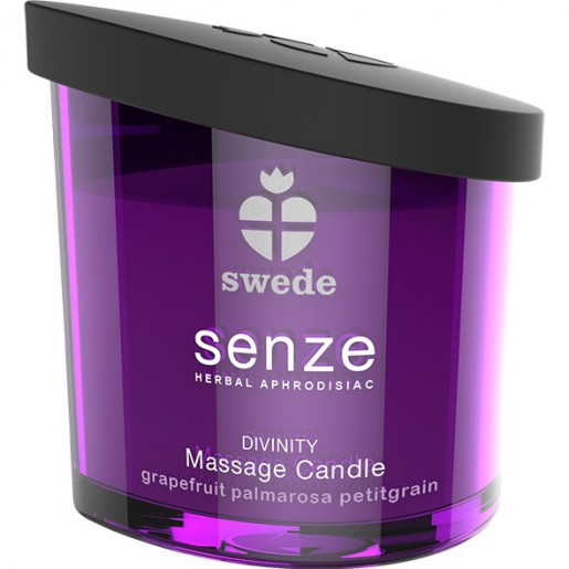 Zapachowa świeca do masażu grejpfrut palmaros petitgrain Swede 50ml