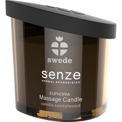 Zapachowa świeca do masażu wanilia i drzewo sandałowe Swede 50ml