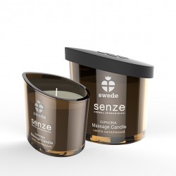 Zapachowa świeca do masażu wanilia i drzewo sandałowe Swede 50ml