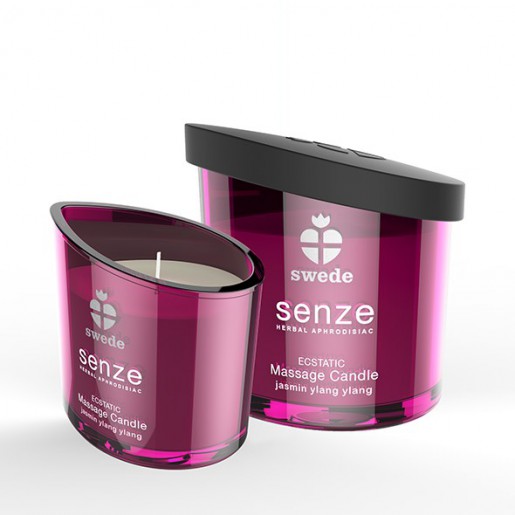 Zapachowa świeca do masażu jaśmin i ylang ylang Swede 50ml