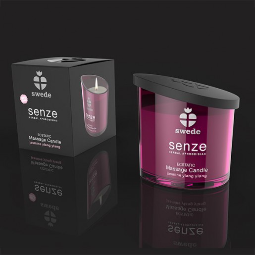 Zapachowa świeca do masażu jaśmin i ylang ylang Swede 50ml