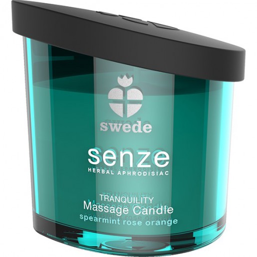 Zapachowa świeca do masażu mięta róża pomarańcza Swede 50ml