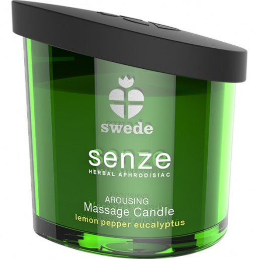 Zapachowa świeca do masażu cytryna pieprz eukaliptus Swede 50ml