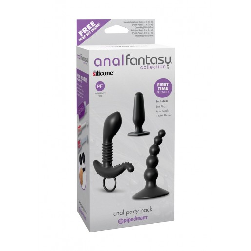 Zestaw 3 korków analnych ANAL PARTY Pipedream