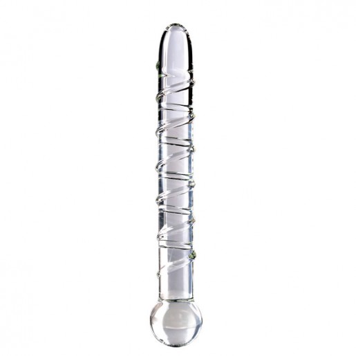 Szklane dildo Icicles nr 1 przeźroczyste