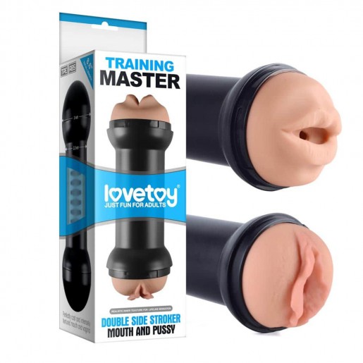 Podwójny masturbator dla mężczyzn LOVETOY Traning Master