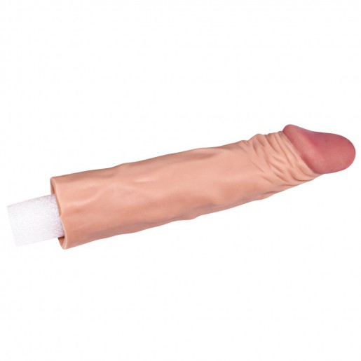 Cielista nakładka na penisa Lovetoy Pleasure X-Tender 18,5cm