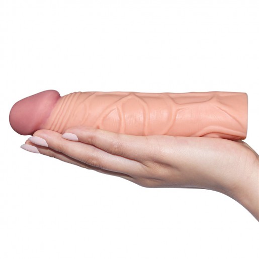 Cielista przedłużka penisa Lovetoy Pleasure X-Tender 17cm