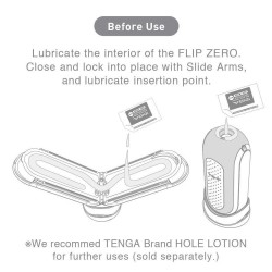 Masturbator Tenga Flip Zero czarny