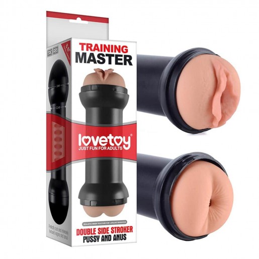 Podwójny masturbator LOVETOY Traning Master