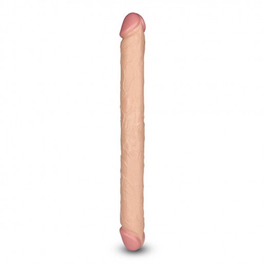 Dwustronne cieliste dildo Lovetoy