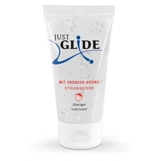 Lubrykant o smaku truskawkowym Just Glide Strawberry 50ml