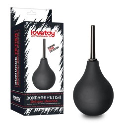 Czarna gruszka analna do lewatywy Lovetoy 150ml