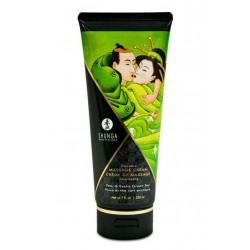 Jadalny krem do masażu gruszka i zielona herbata Shunga 200ml