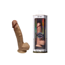 Realistyczne cieliste dildo z silexpanu Silexd 21cm