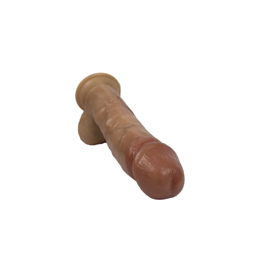 Realistyczne cieliste dildo z silexpanu Silexd 21cm