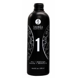 Zestaw do masażu body to body owoce tropikalne Shunga 2x250ml