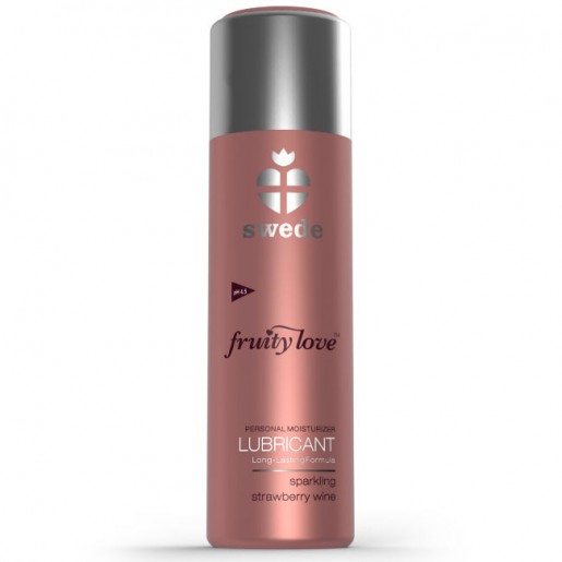 Lubrykant o smaku wina truskawkowego Swede 50ml