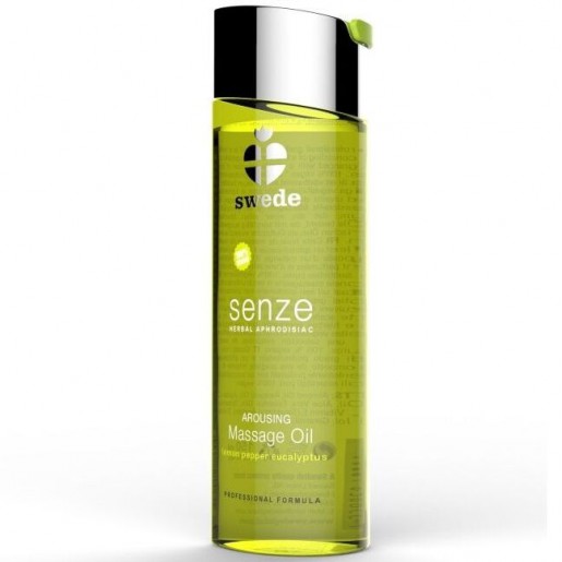 Olejek do masażu o zapachu cytryny, pieprzu i eukaliptusa Swede 75ml