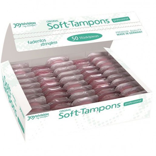 Miękkie tampony bez sznurka Soft-Tampons Professional normal 50 sztuk