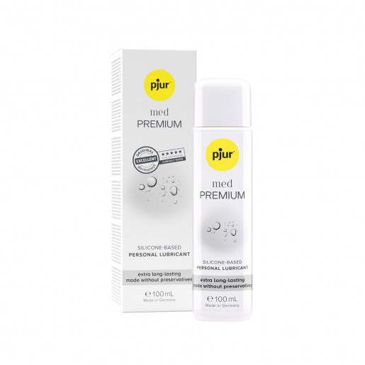 Delikatny silikonowy lubrykant Pjur Med Premium 100ml