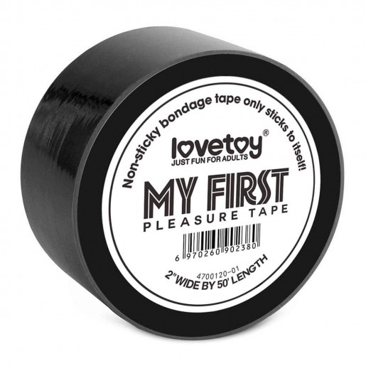 Czarna taśma do krępowania Lovetoy 15m
