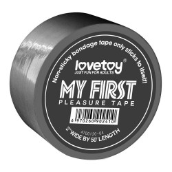 Szara taśma do krępowania Lovetoy 15m
