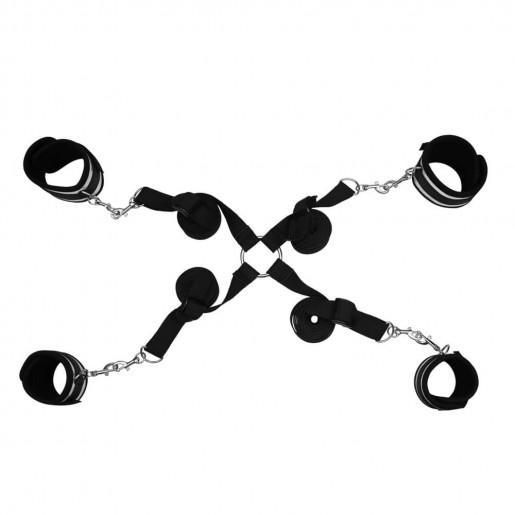 Pasy do krępowania do łóżka Struggle My Bed Restraints Lovetoy