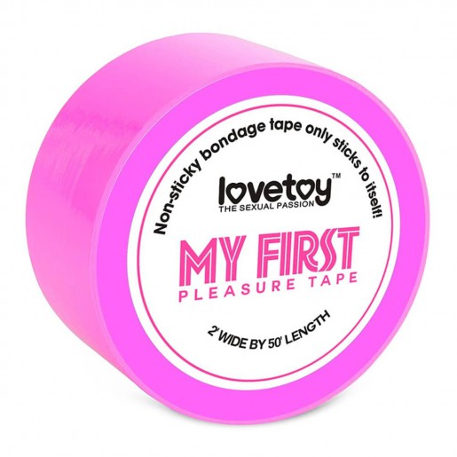 Różowa taśma do krępowania Lovetoy 15m