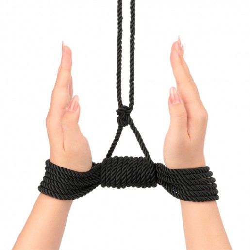 Czarna lina bondage Rebellion Reign Lovetoy