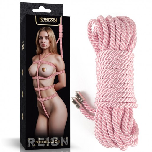 Różowa lina bondage Rebellion Reign Lovetoy