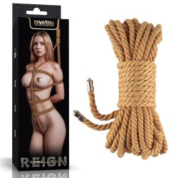 Żółta lina bondage Rebellion Reign Lovetoy