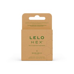 Organiczne prezerwatywy LELO HEX ORGANIC 3 sztuki