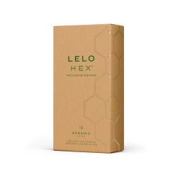 Organiczne prezerwatywy LELO HEX ORGANIC 12 sztuk