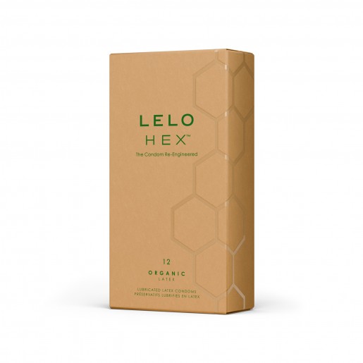 Organiczne prezerwatywy LELO HEX ORGANIC 12 sztuk