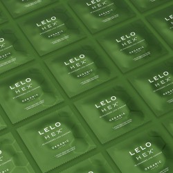 Organiczne prezerwatywy LELO HEX ORGANIC 12 sztuk