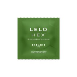Organiczne prezerwatywy LELO HEX ORGANIC 12 sztuk