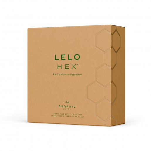 Organiczne prezerwatywy LELO HEX ORGANIC 36 sztuk
