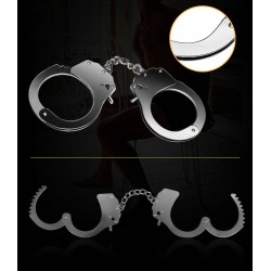 Metalowe kajdanki na ręce Fetish Pleasure Lovetoy