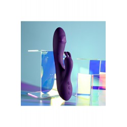 Fioletowy wibrator z funkcją rotacji Evolved On Repeat Playboy