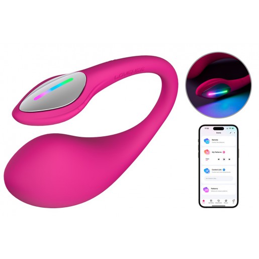 Lovense Lush 4 wibrujące jajko z aplikacją na telefon