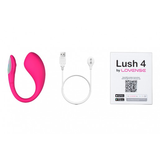 Lovense Lush 4 wibrujące jajko z aplikacją na telefon