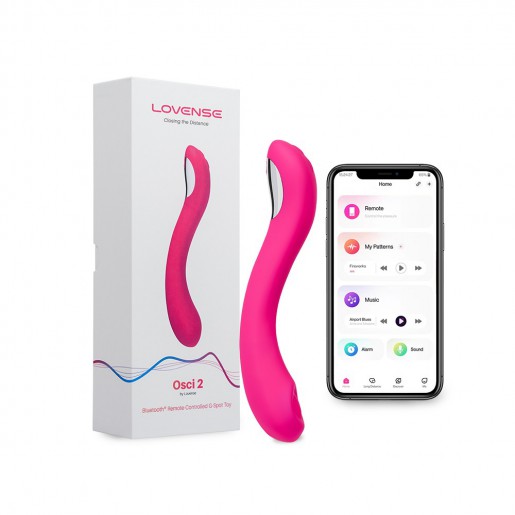 Wibrator punktu G sterowany telefonem Lovense Osci 2