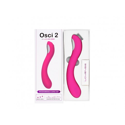 Wibrator punktu G sterowany telefonem Lovense Osci 2