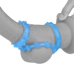 Komplet 3 świecących w ciemności pierścieni erekcyjnych Lumino Lovetoy