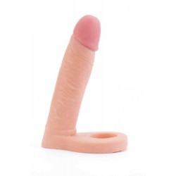 Dildo analne z pierścieniem na penisa Lovetoy 14,7cm
