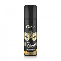 Wibrator w płynie o smaku pina colada Dual Vibe Orgie